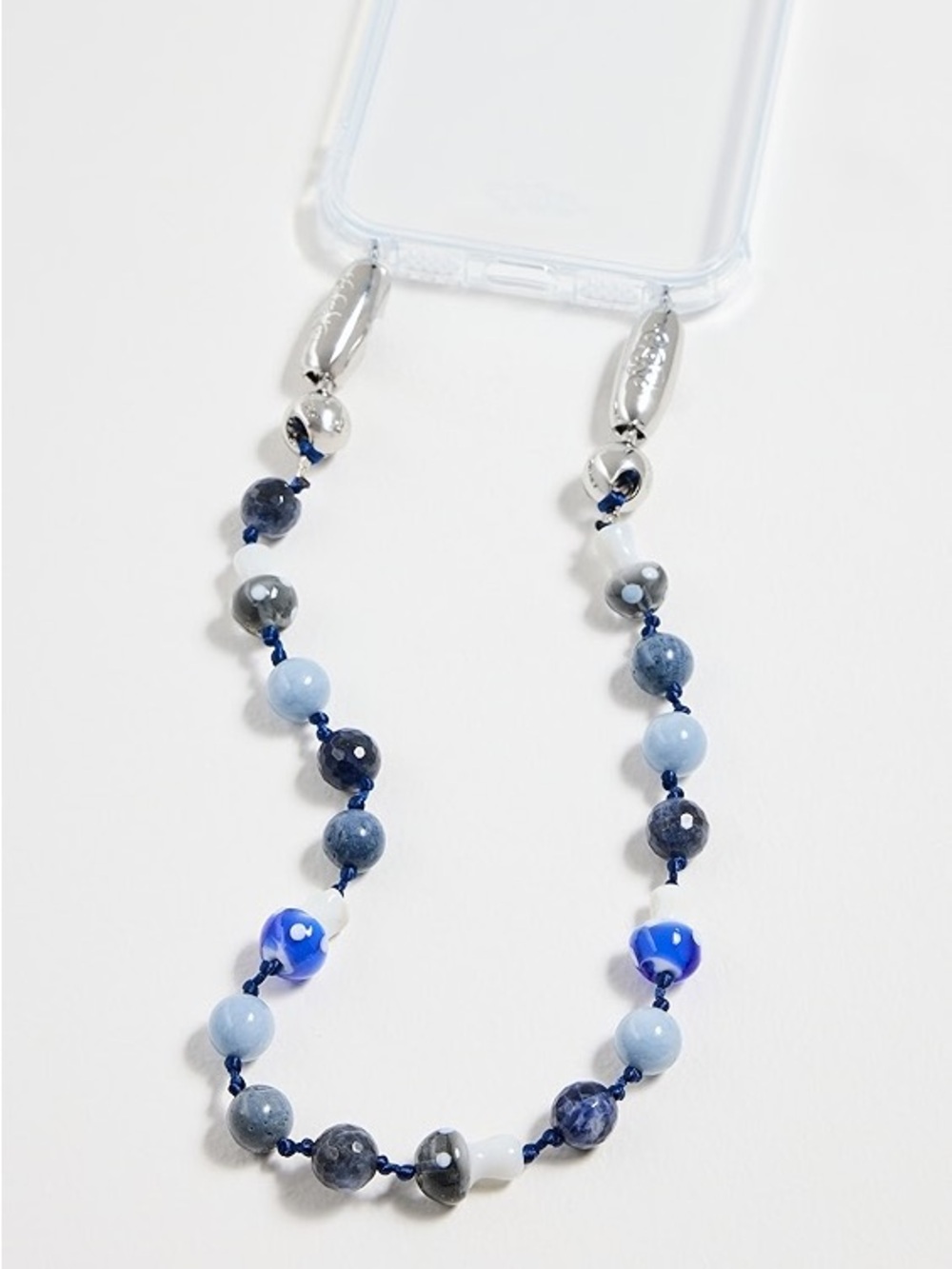 Ossa Blue Mushroom Wristlet